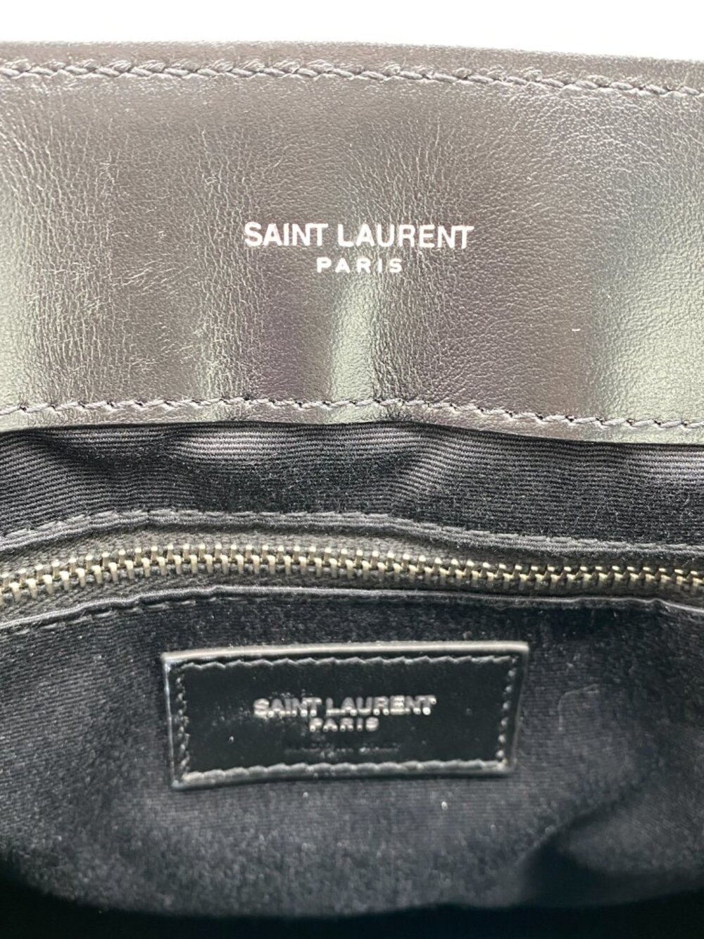 YSL Large Loulou Black | Saint Laurent Matelassé Chain Bag 🖤 Simone - Picture 10 of 16